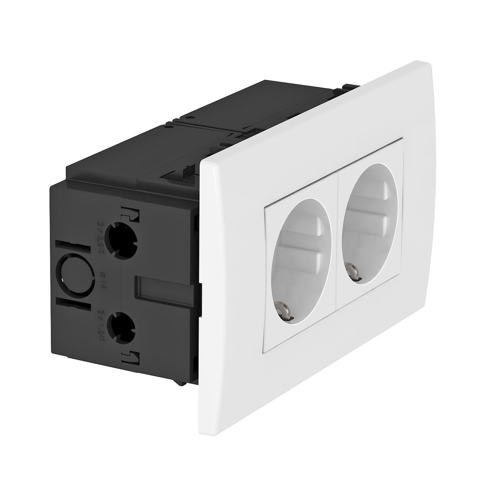OBO Bettermann Steckdoseneinheit 6119407 Typ SDE-RW D0RW2