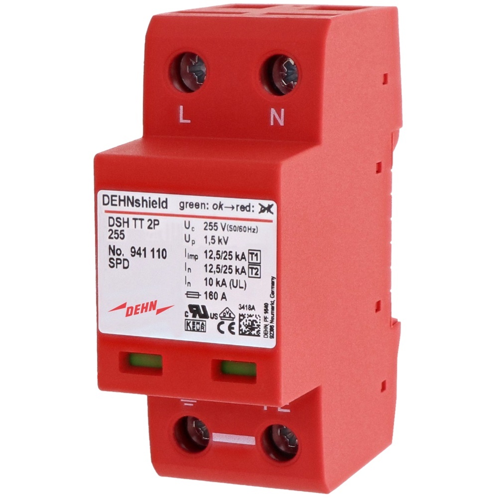 Dehn + Söhne Kombiableiter 941110 Typ DSH TT 2P 255
