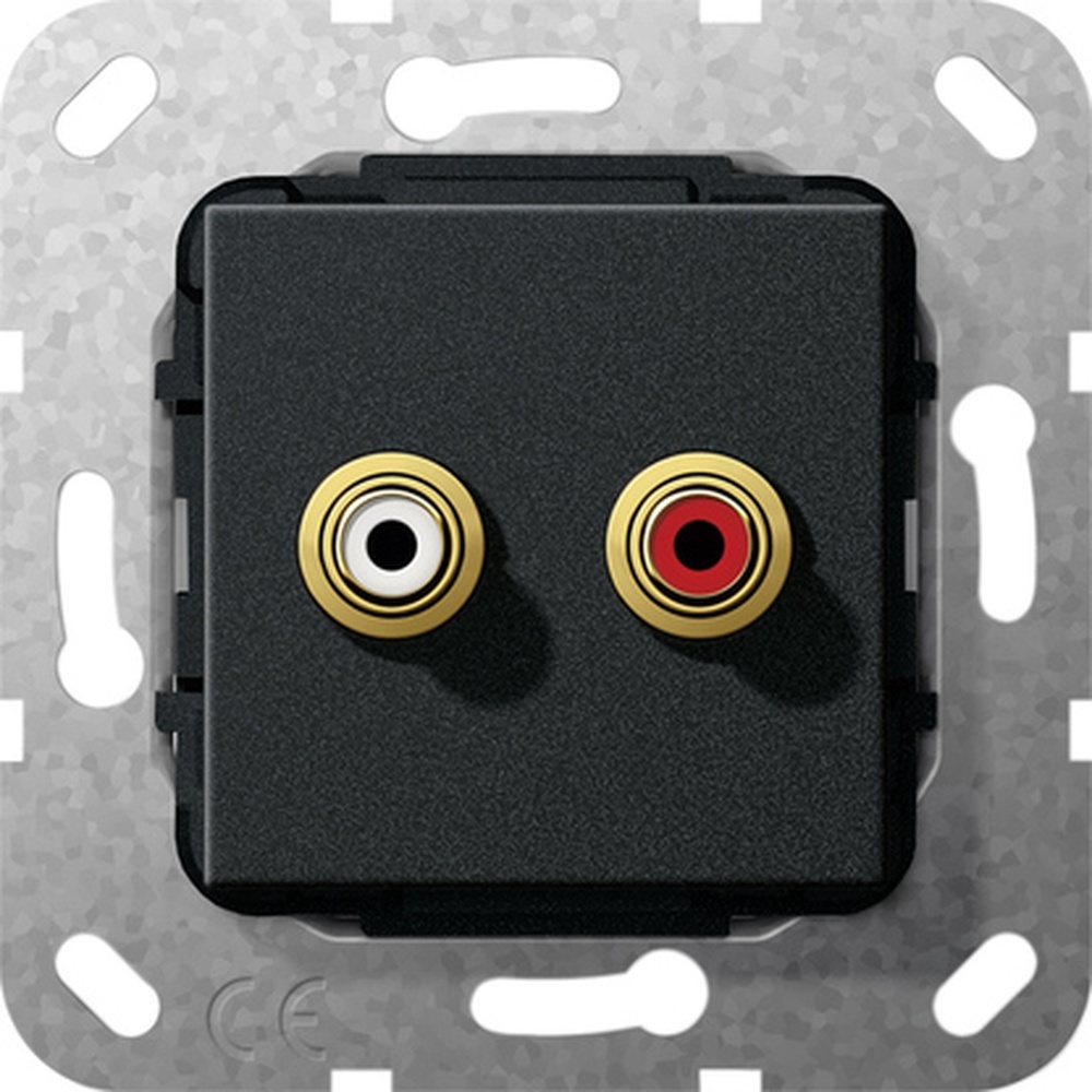 Gira Cinch Audio Einsatz 563310
