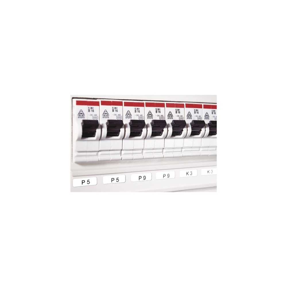 Hellermann Etiketten 596-12152 Typ TAG08-15TC-1216-WH 1216 WH 25000