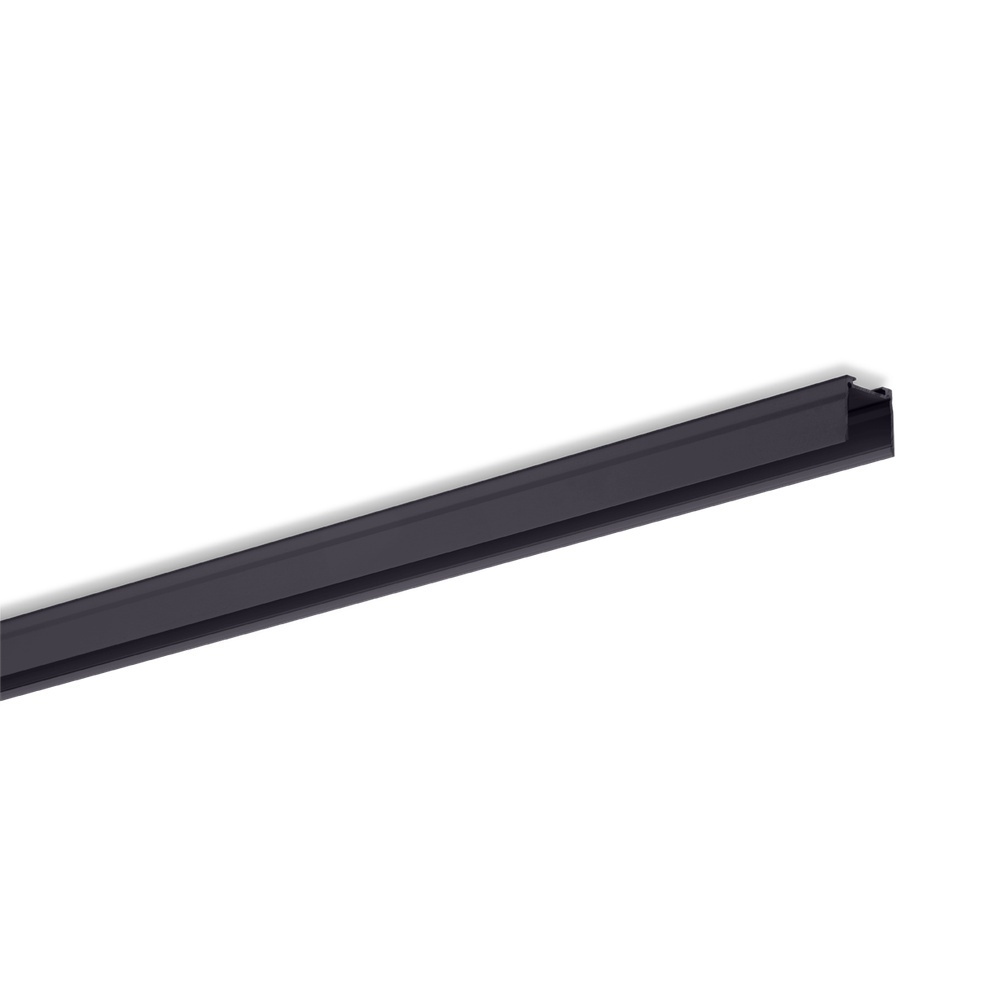 Radium Aufbau Aluminium Profil TRPA4217 Typ PROFILE M U 27/25.9/B2C2 2M BLACK