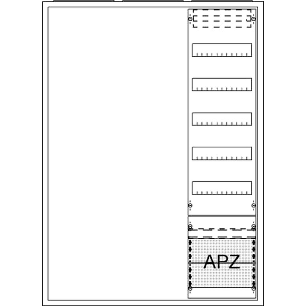 Striebel & John Ausbauschrank 2CPX054294R9999 Typ AA37A2A