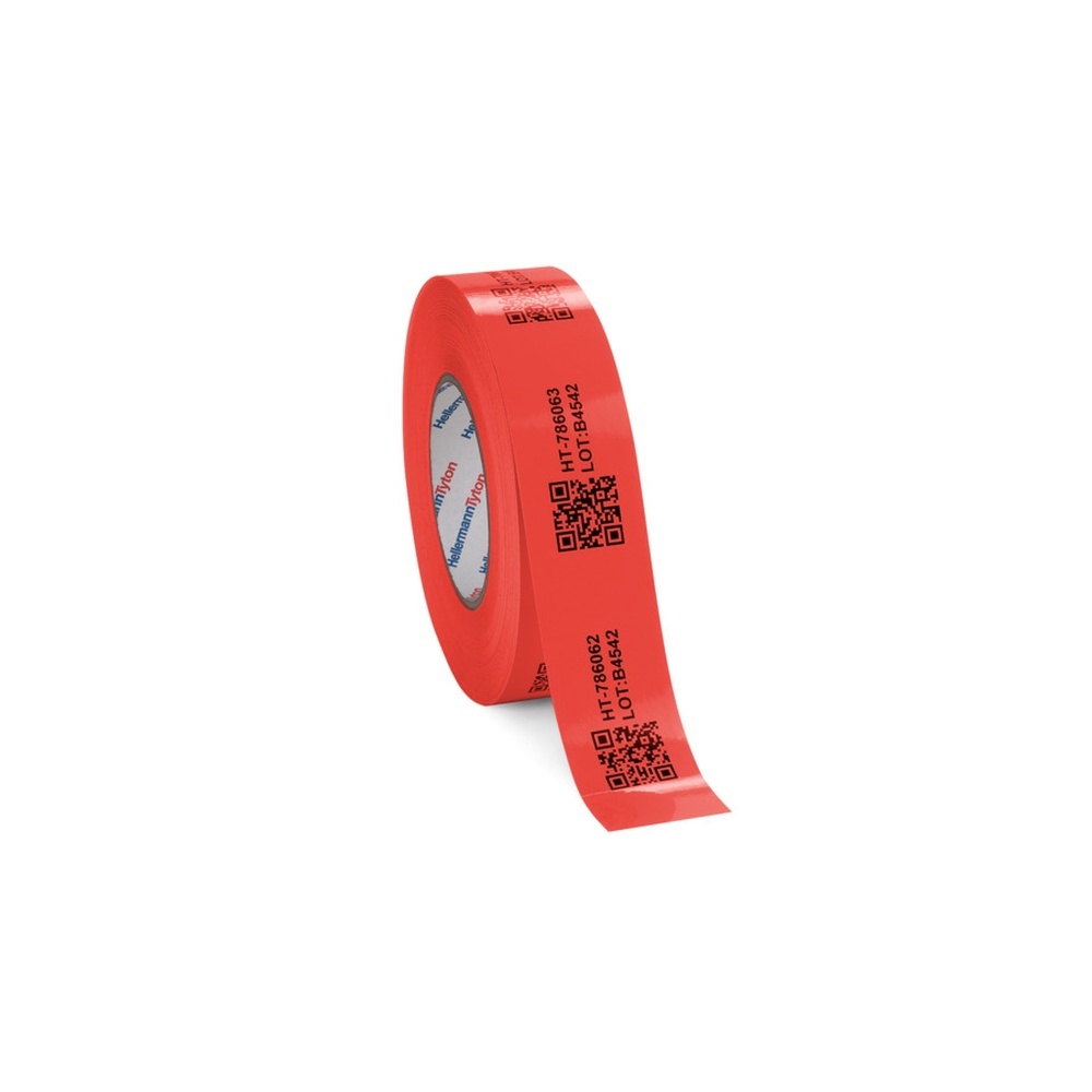 Hellermann Kennzeichnungsetiketten 596-12168 Typ TAGR1TD-1213-RD 1213 RD 50