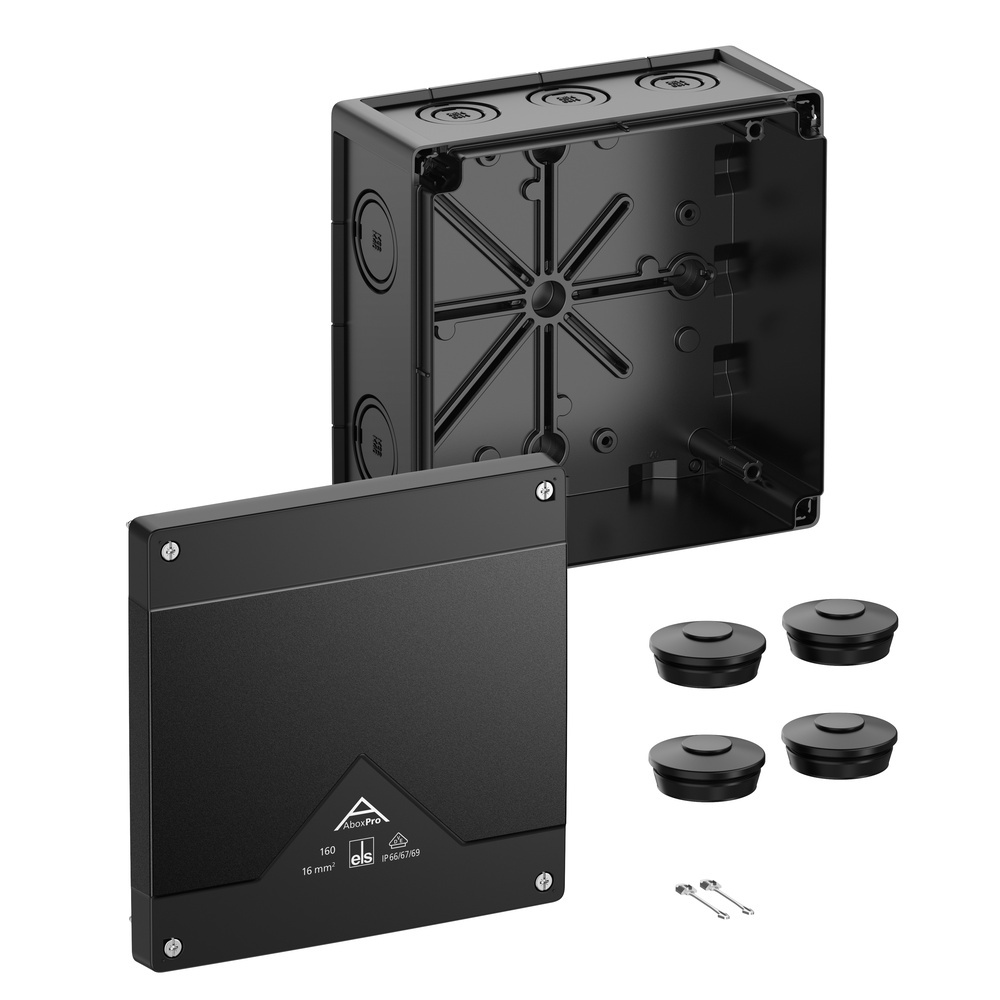 Spelsberg Abzweigkasten 41600001 Typ Abox Pro 160-L/sw Spelsberg Abzweigkasten 41600001 Typ Abox Pro 160-L/sw