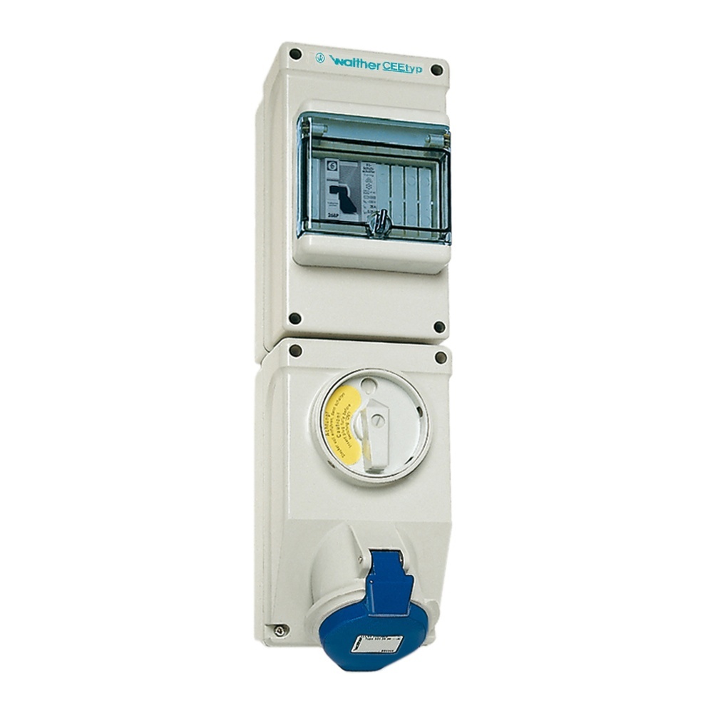 Walther-Werke Wandsteckdose AU130306UJ