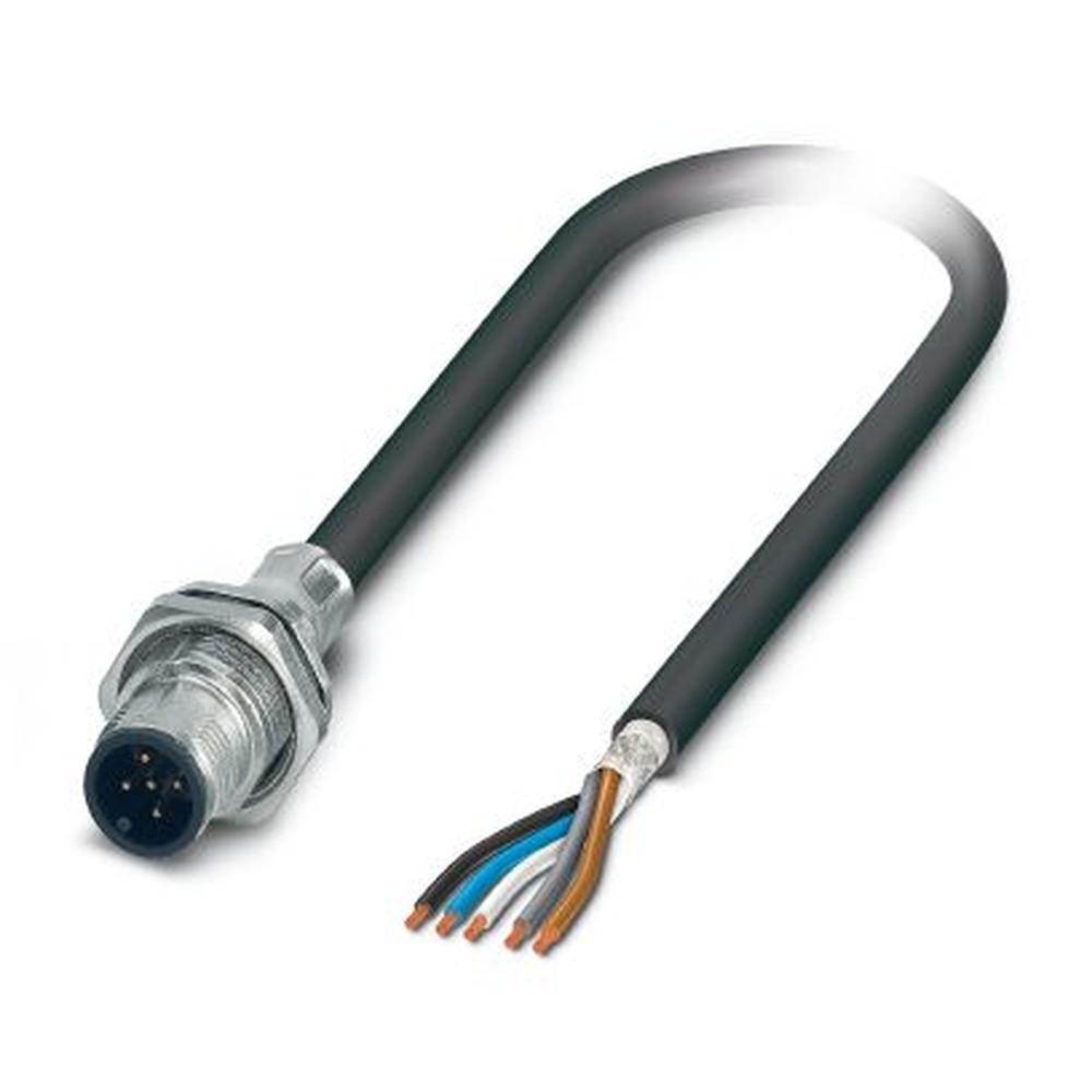 Phoenix Contact Gerätesteckverbinder Hinterwand 1239980 Typ SACCBP-M12MS-5CON-M16/0,5-PURX