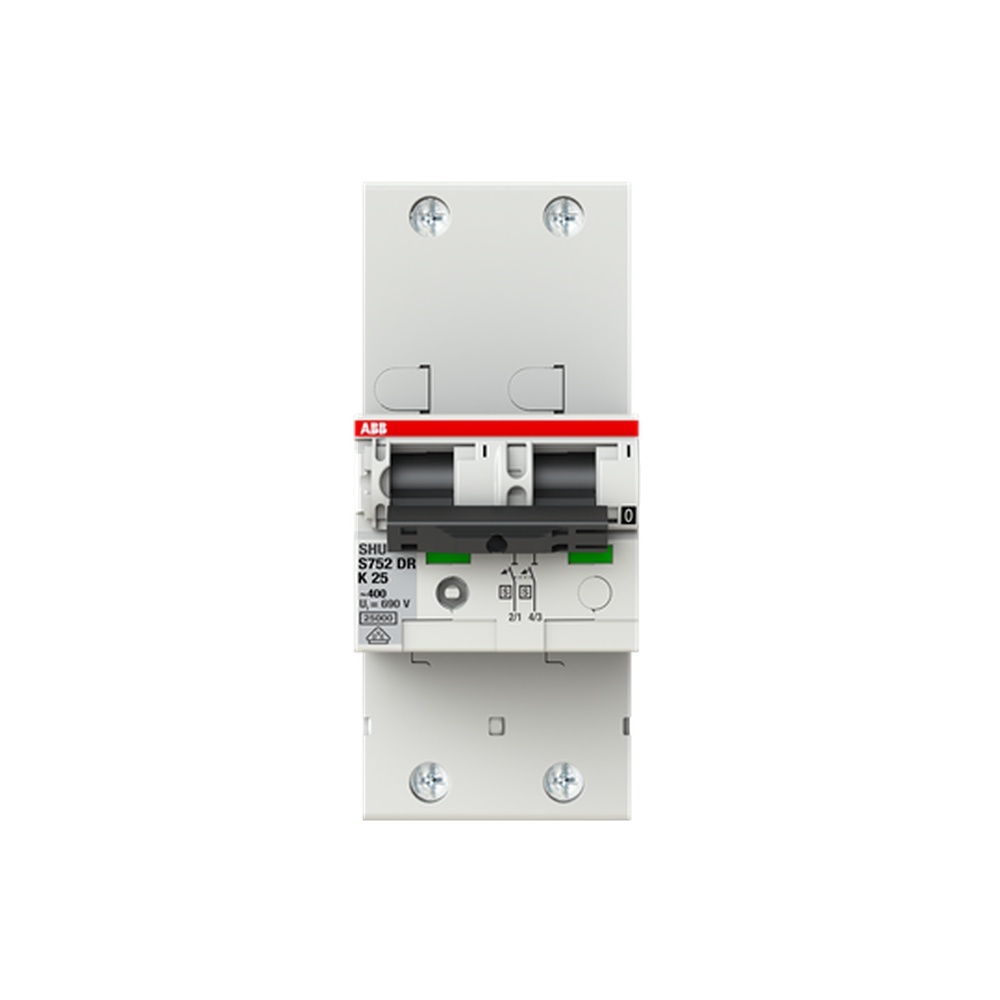 ABB Selektiver Hauptleitungsschutzschalter 2CDH782001R0517 Typ S752DR-K25