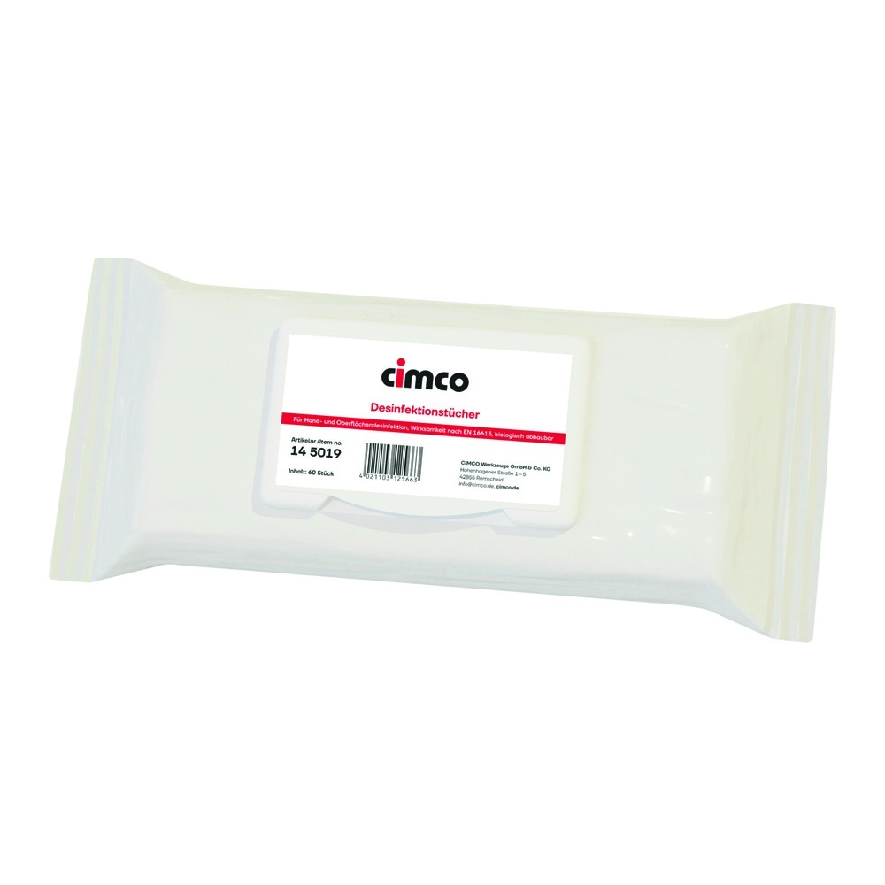CIMCO Einweg Desinfektionstücher 145019