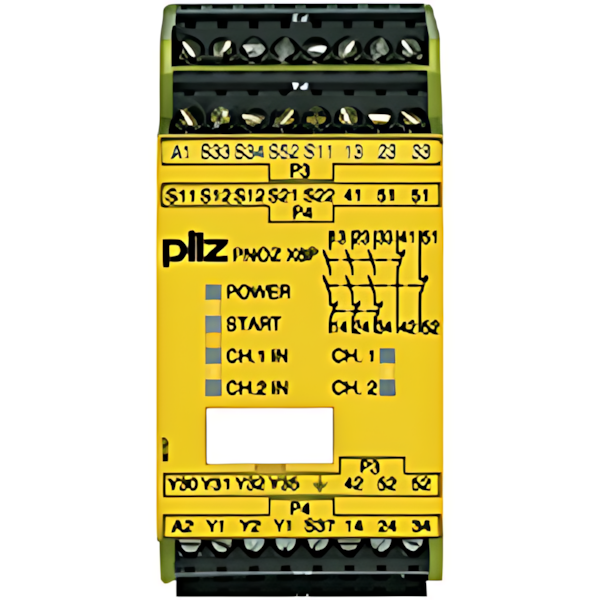 Pilz Sicherheitsschaltgerät 777768 Typ PNOZ X8P 230VAC 3n/o 2n/c 2so
