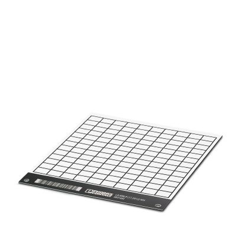 Phoenix Contact Gerätemarker 0831968 Typ LS-EMLP (17,5X12) WH CUS