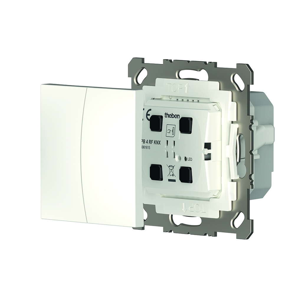 Theben KNX Funk Taster 4961615 Typ PB 4 RF KNX