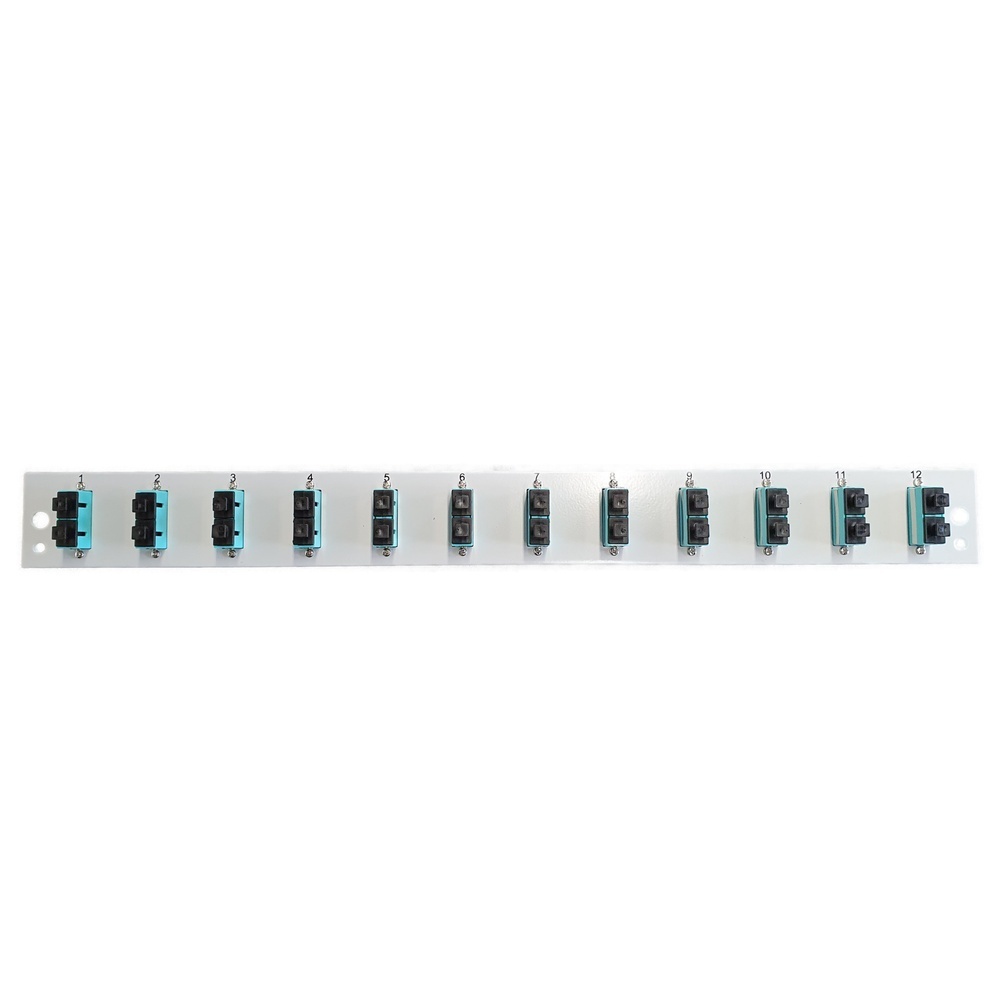 EFB Bestückte Frontblende SB-FP-12SC-D-V-OM3