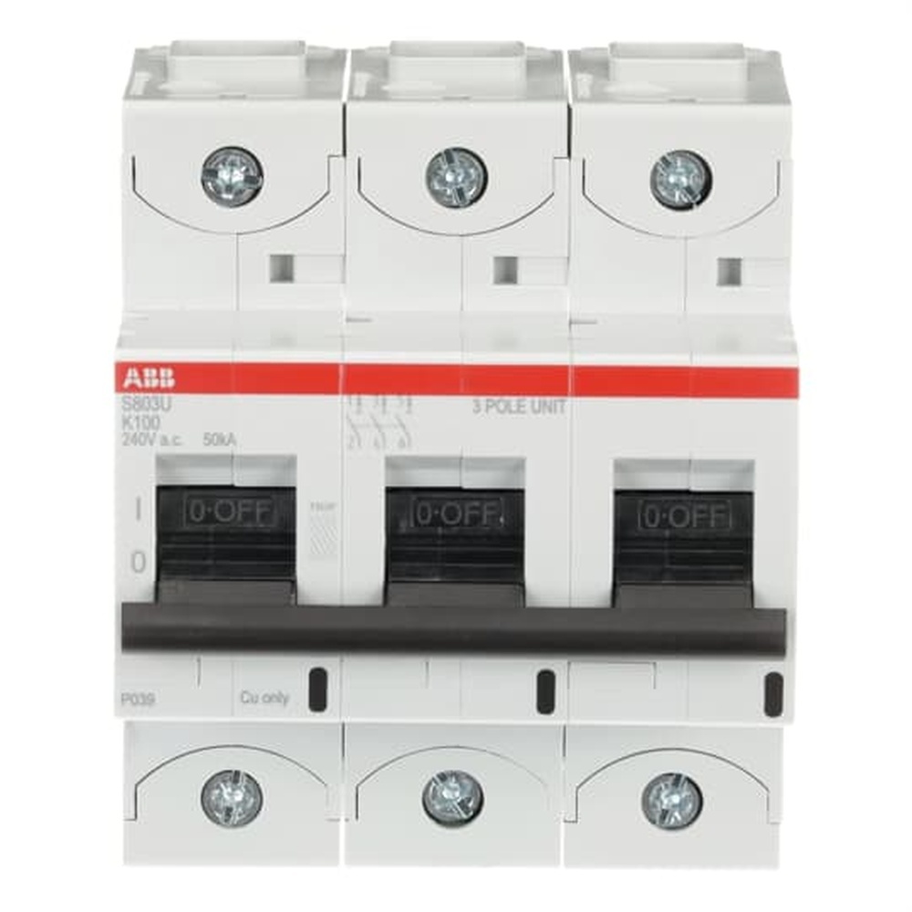 ABB Hochleistungs Sicherungsautomat 2CCS863017R0637 Typ S803U-K100