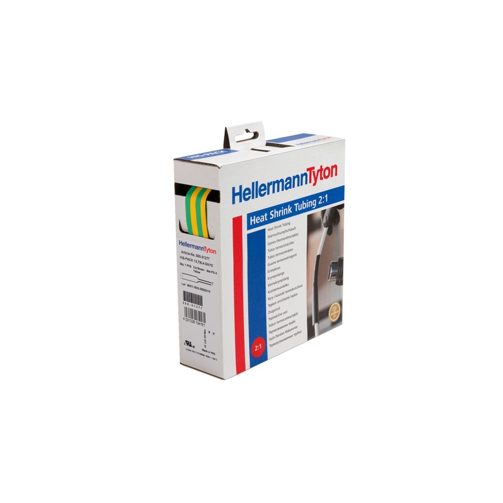 Hellermann Warmschrumpfschlauch 300-30327 Typ HIS-PACK-3.2/1.6 PO-X GNYE 10