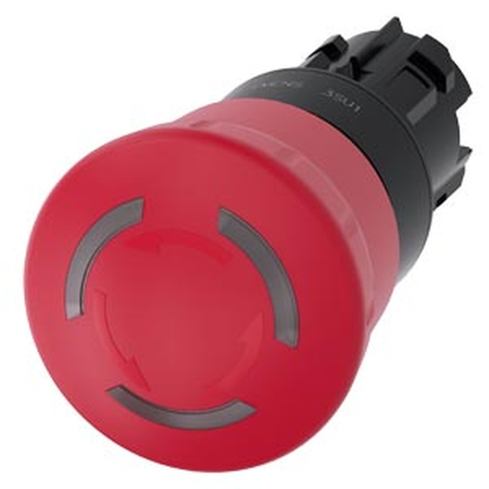 Siemens Not Halt Pilzdrucktaster 3SU1001-1HB20-0AA0