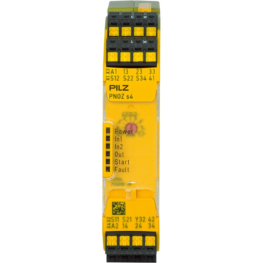 Pilz Sicherheitsschaltgerät 751134 Typ PNOZ s4 C 48-240VACDC 3 n/o 1 n/c
