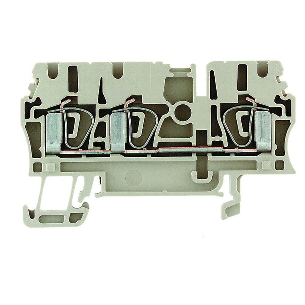 Weidmüller Durchgangs Reihenklemme 1608540000 Typ ZDU 2.5/3AN