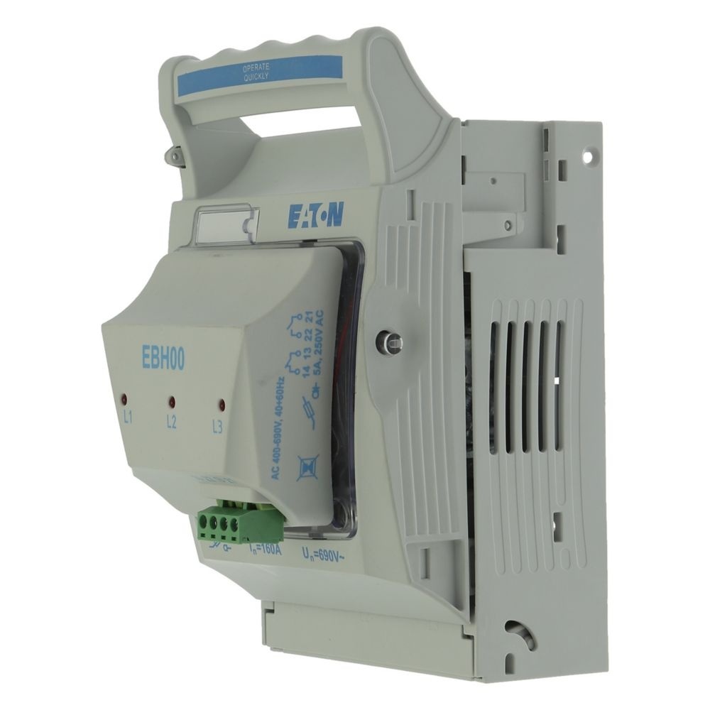Eaton Lasttrennschalter EBH00O3TS5 Typ SIZE 00 HOR FSD, MOUNT PLATE S- BRIDGE C