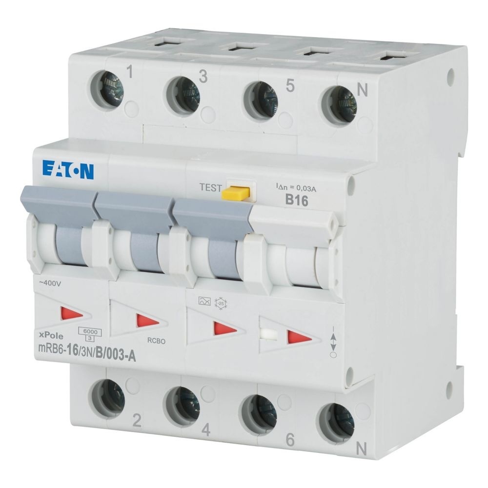 Eaton FI LS Schalter 120652 Typ mRB6-16/3N/B/003-A
