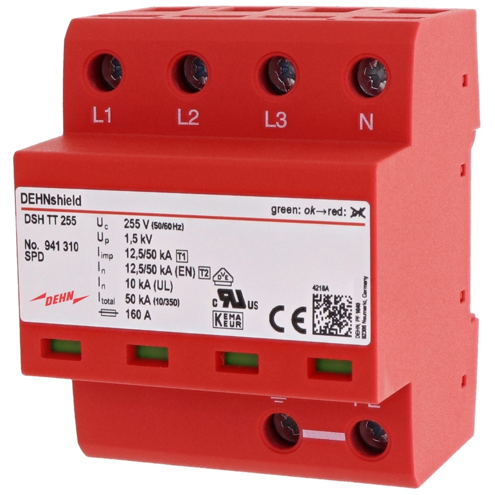 Dehn + Söhne Kombiableiter 941310 Typ DSH TT 255