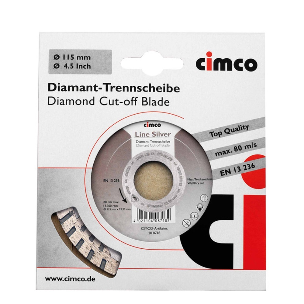 Cimco Diamant Trennscheiben 208728