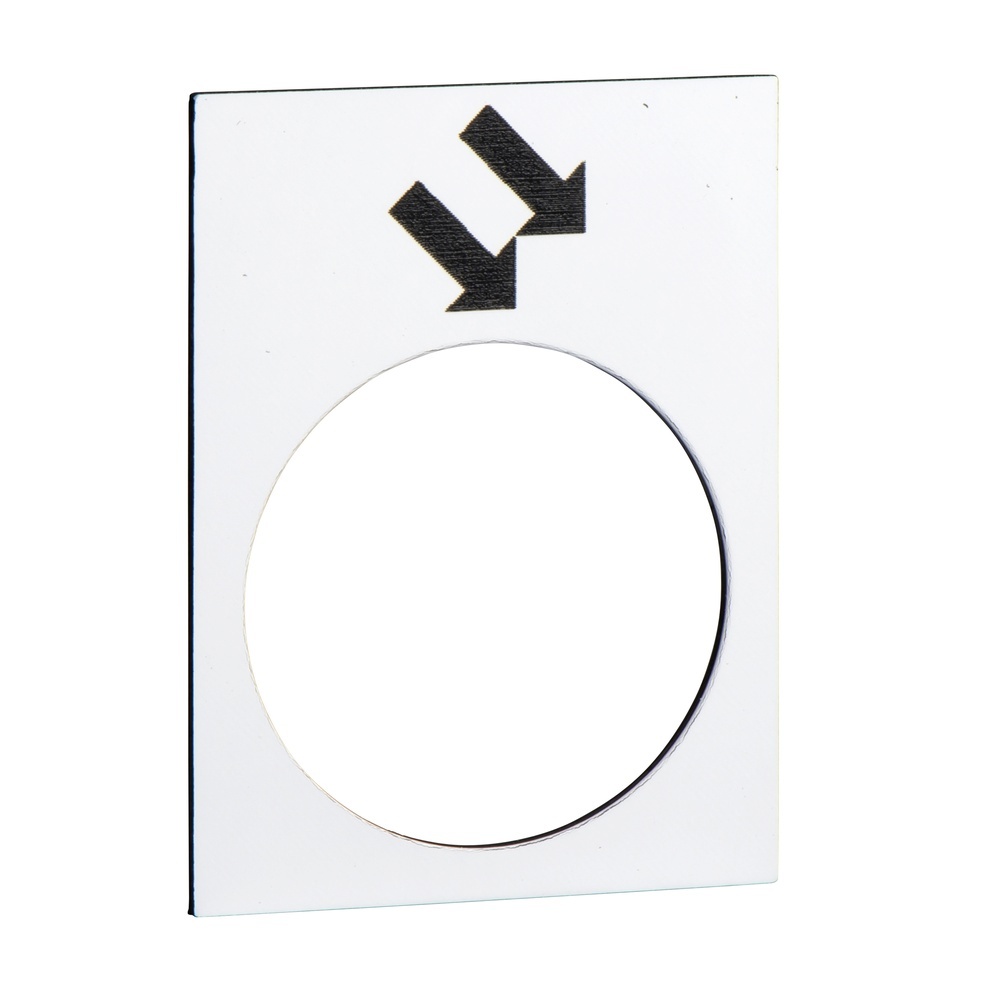 Schneider Electric Bezeichnungsschild ZB2BY4914
