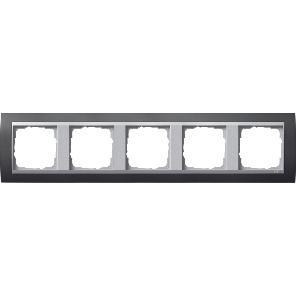Gira Abdeckrahmen 5fach 021581