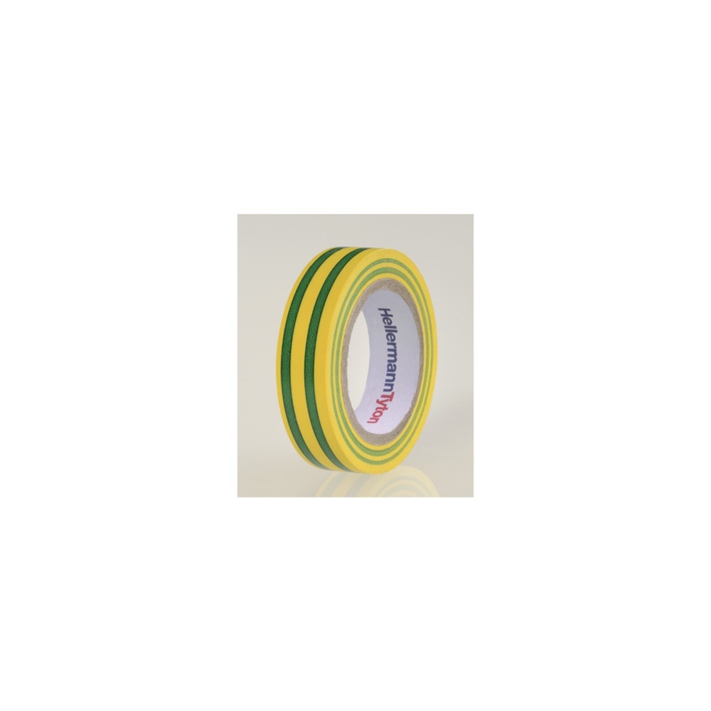 Hellermann Isolierband 710-00106 Typ HTAPE-FLEX15-15x10 PVC GNYE 10