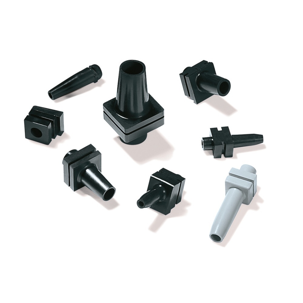 Hellermann Schnurschutzformtüllen 634-04200 Typ H4202 PVC-FR BK 1000