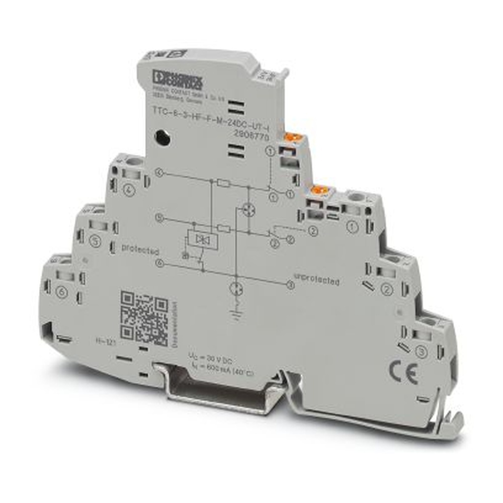 Phoenix Contact Überspannungsschutzgerät 2906770 Typ TTC-6-3-HF-F-M-24DC-UT-I
