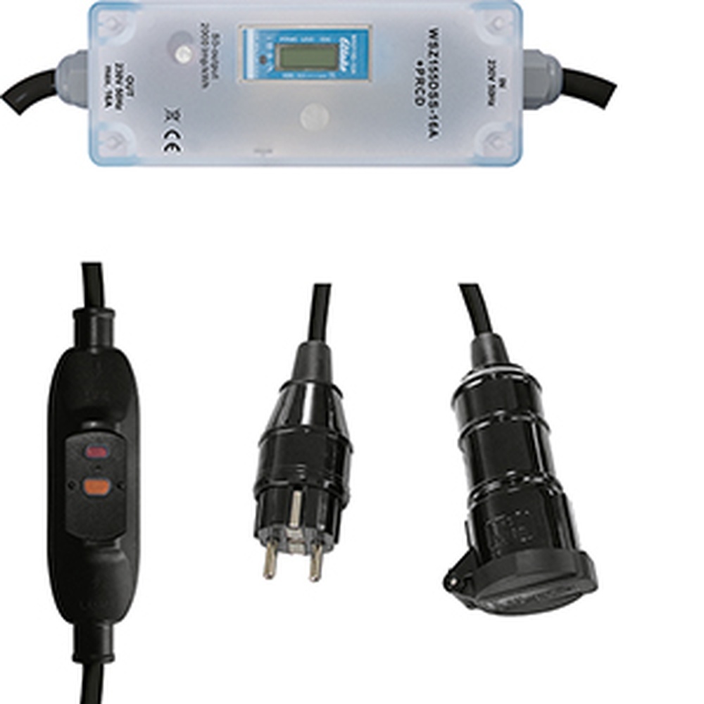 Eltako Wechselstromzähler 28016116 Typ WSZ155DSS-16A+PRCD MID