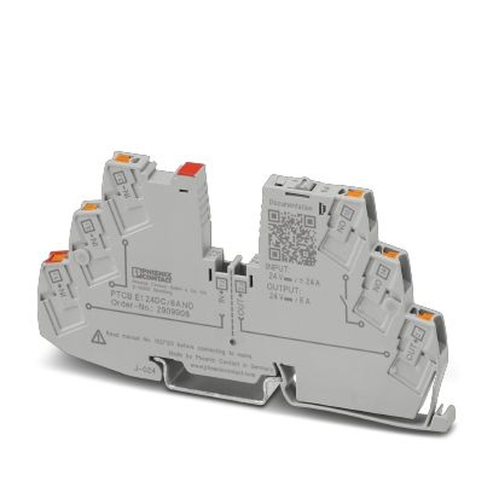 Phoenix Contact Elektronischer Geräteschutzschalter 2909908 Typ PTCB E1 24DC/6A NO