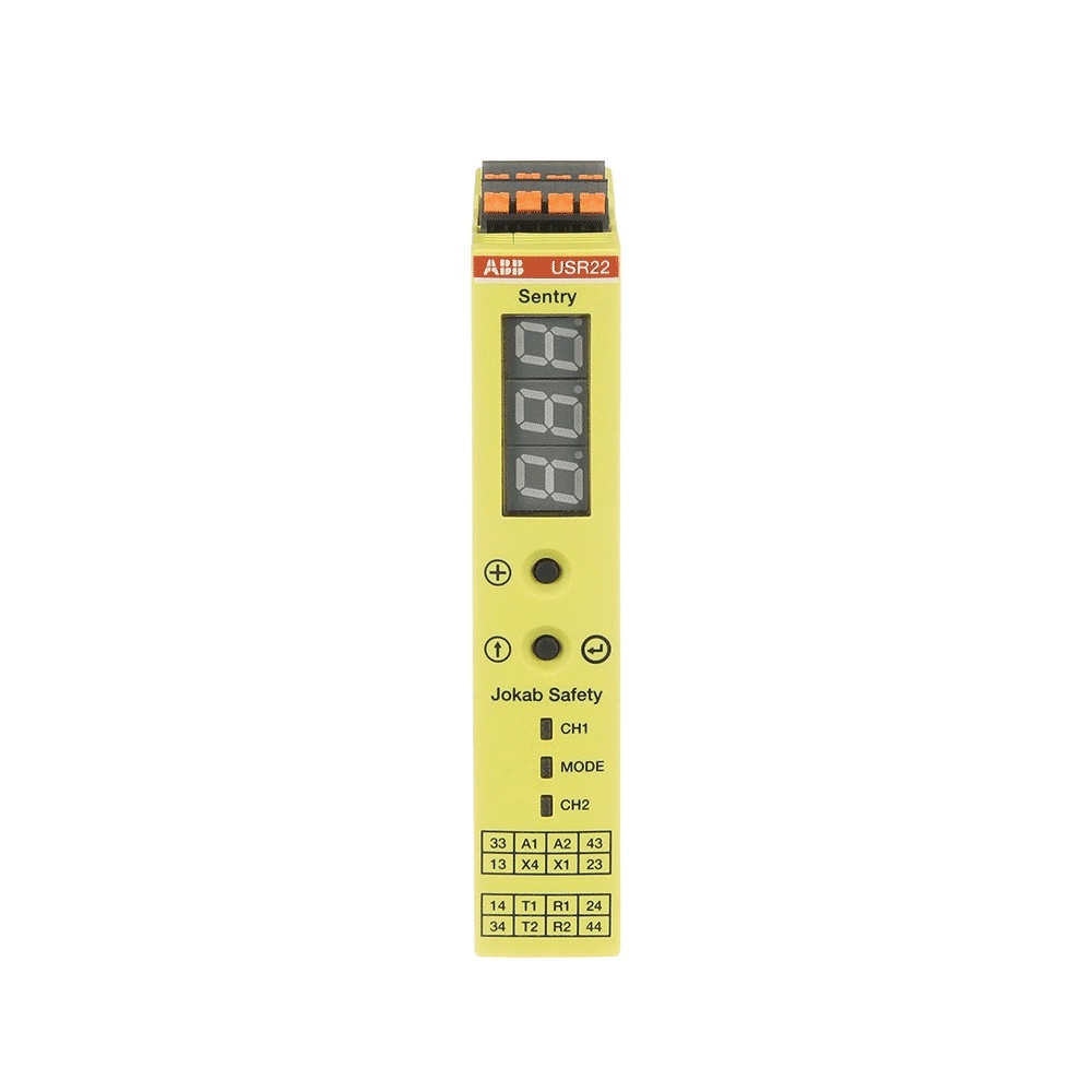 ABB Gerät zur Überwachung von sicherheitsgerichteten Stromkreisen 2TLA010070R0401 Typ Sentry USR22P