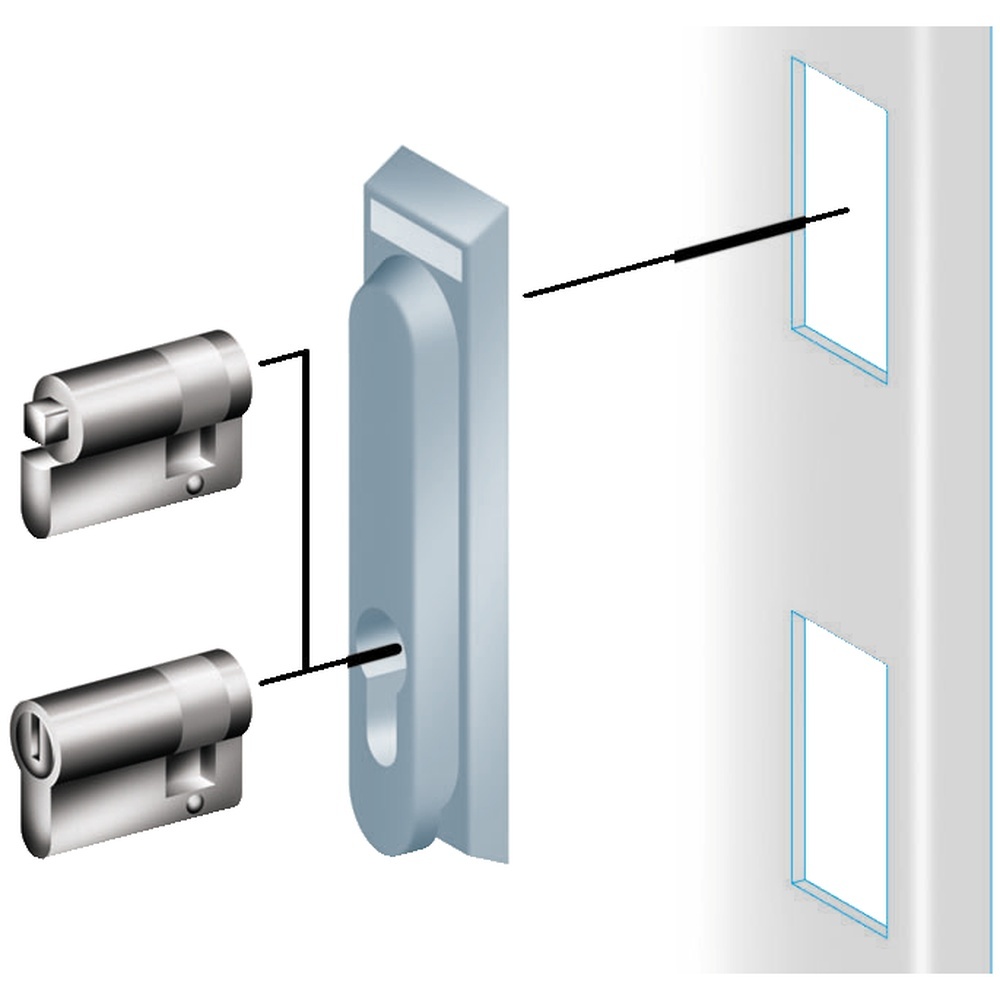Schneider Electric Doppelbarteinsatz NSYTDB5ME