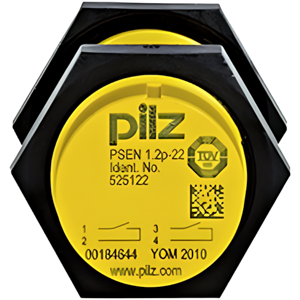 Pilz Magnetischer Sicherheitsschalter 525122 Typ PSEN 1.2p-22/8mm/ix1/ 1 switch