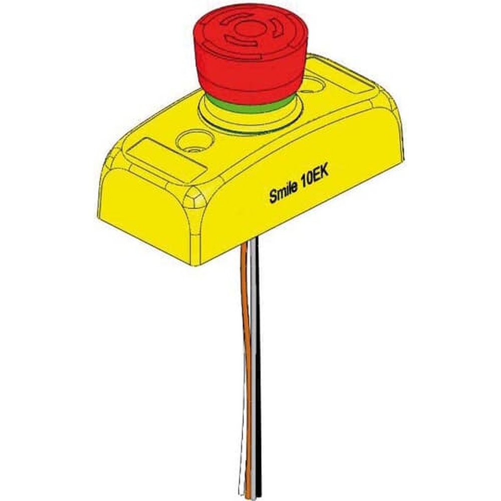 ABB NOT AUS Taster Komplettgerät 2TLA030051R0600 Typ SMILE 10 EK