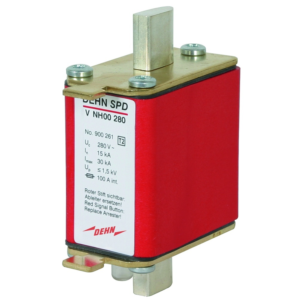 Dehn + Söhne Überspannungsableiter 900261 Typ V NH00 280