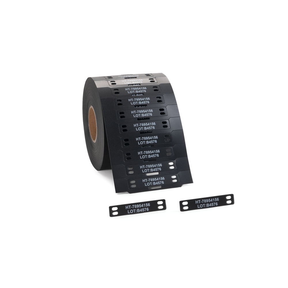 Hellermann Kennzeichnungsschild 556-80535 Typ TAGPU25X75-4-PUR-BK