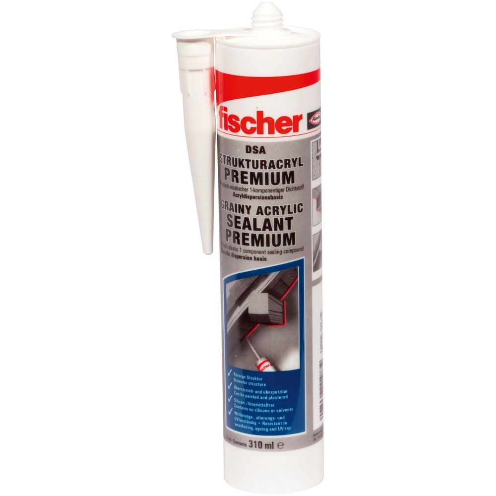 Fischer Strukturacryl 512185 Typ DSA W (DE/EN)