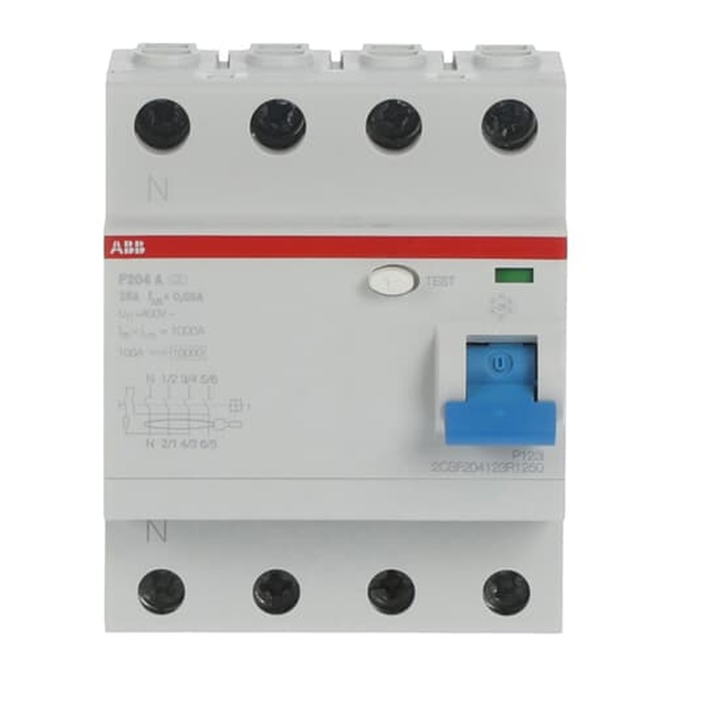ABB Fehlerstrom Schutzschalter 2CSF204123R1250 Typ F204A-25/0,03L