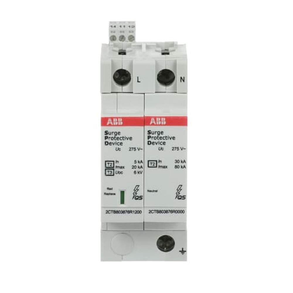 ABB Überspannungsableiter für Energietechnik Stromversorgung 2CTB803972R1300 Typ OVR T2-T3 1N 20-27