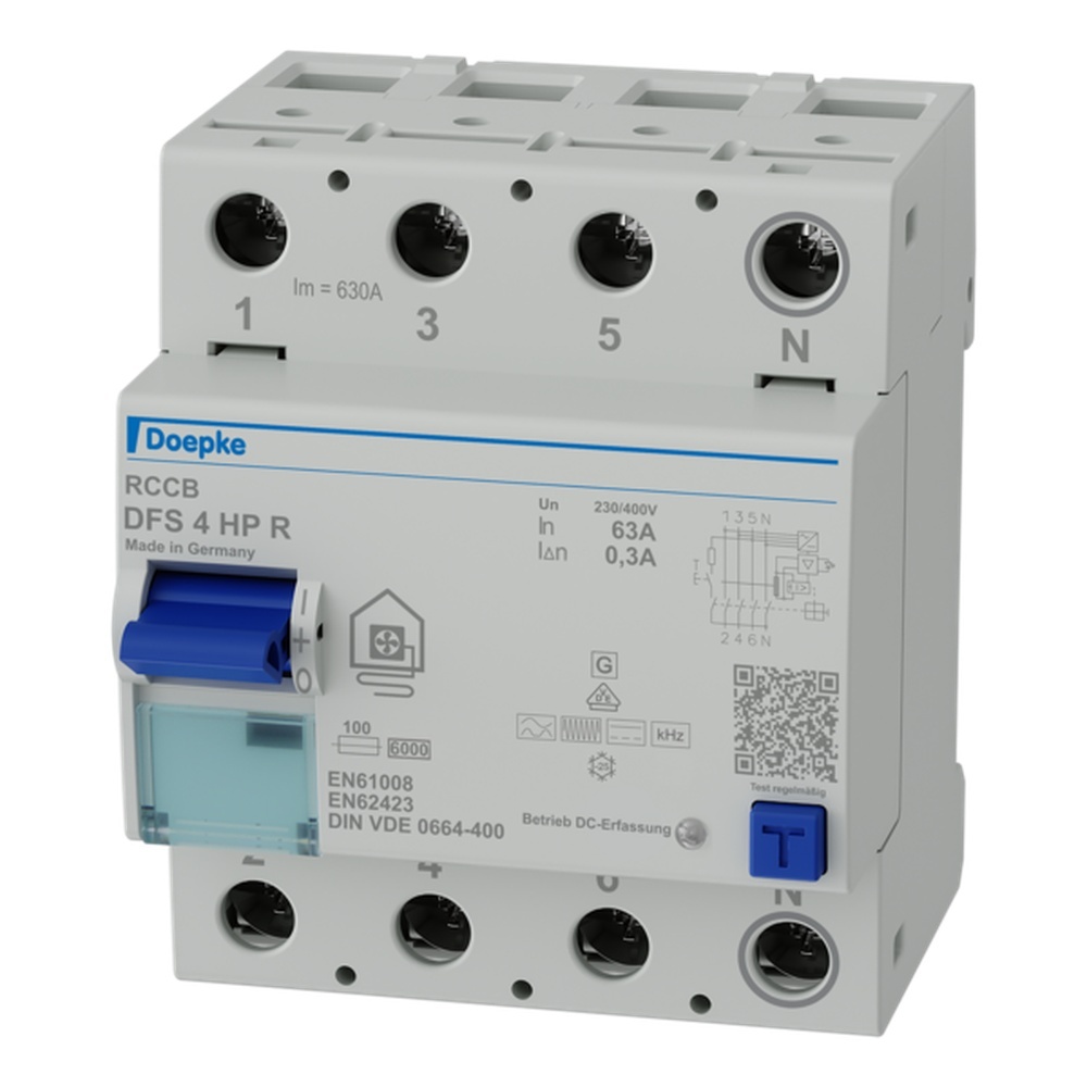 Deopke FI Schutzschalter 09146807 Typ DFS4 063-4/0,30-HP R