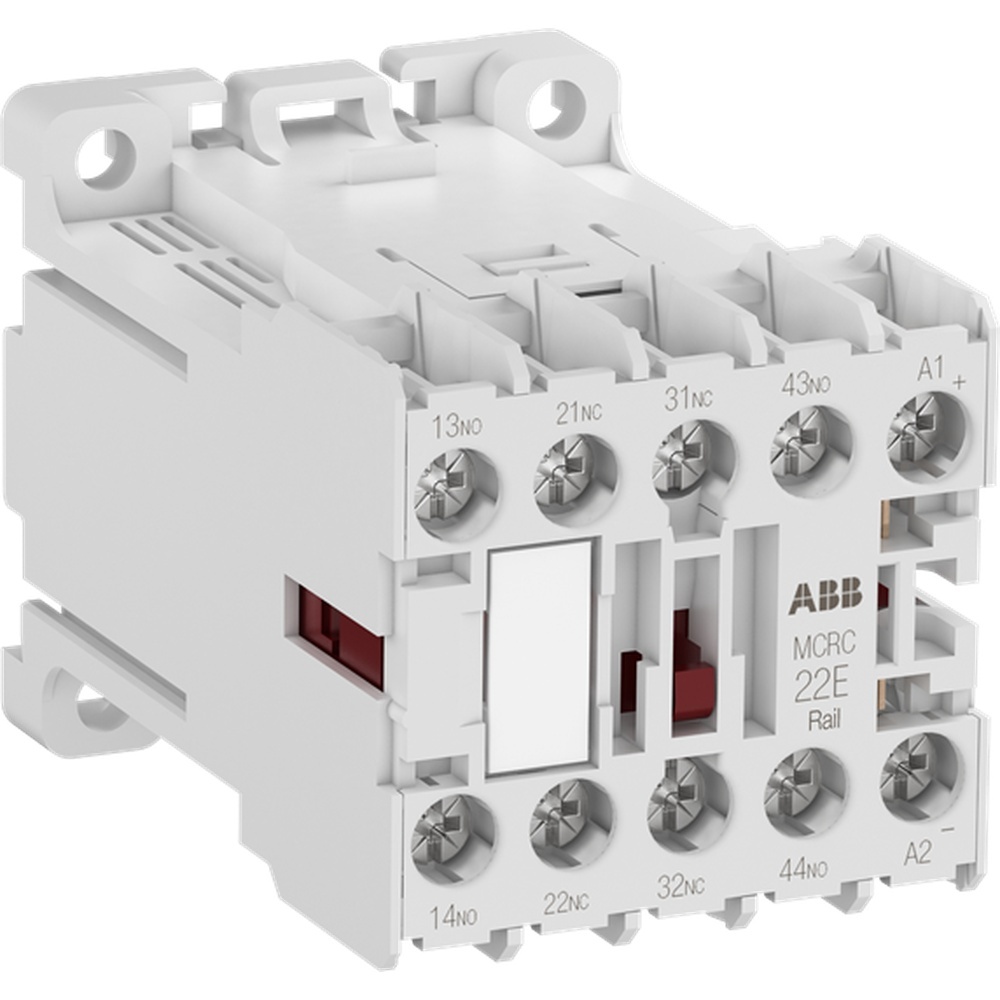 ABB Hilfsschütz Relais 1SAH102113R9910 Typ MCRC040ATWED-RAIL
