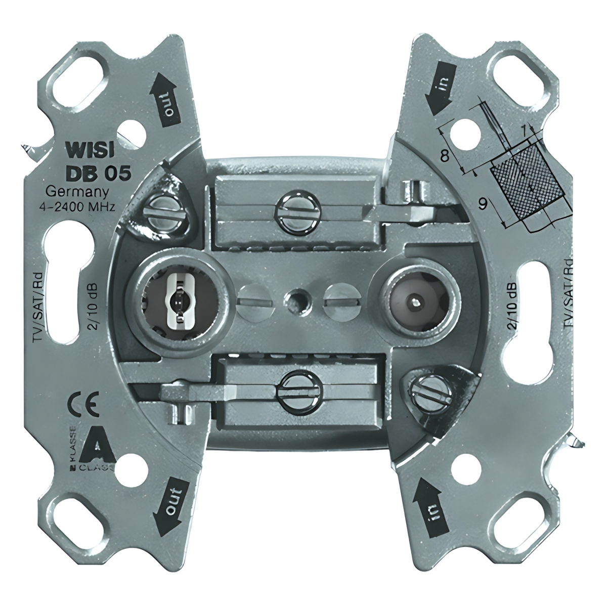 Peha Antennen Steckdose 00930191 Typ D 1921 G O.A. Peha Antennen Steckdose 00930191 Typ D 1921 G O.A.
