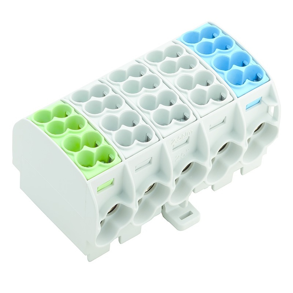 Weidmüller Potentialverteilerklemme 1562140000 Typ WPD 501 2X25/2X16 1XGN/3XGY/1XBL Weidmüller Potentialverteilerklemme 1562140000 Typ WPD 501 2X25/2X16 1XGN/3XGY/1XBL