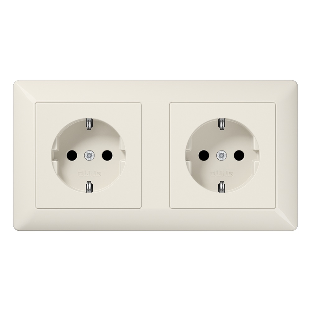Jung Kabelkanal SCHUKO Steckdose AS1522BF