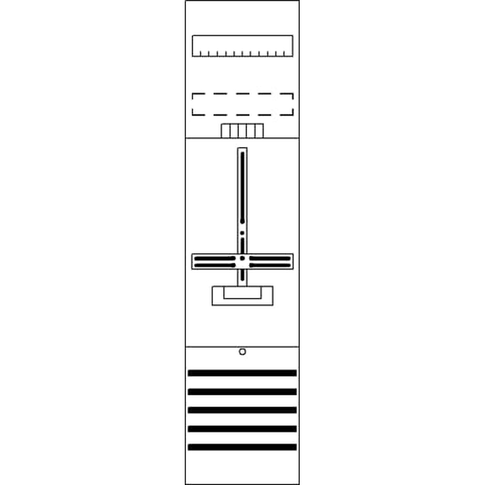 Striebel & John Zählerkomplettfeld 2CPX054179R9999 Typ DF17A1XB
