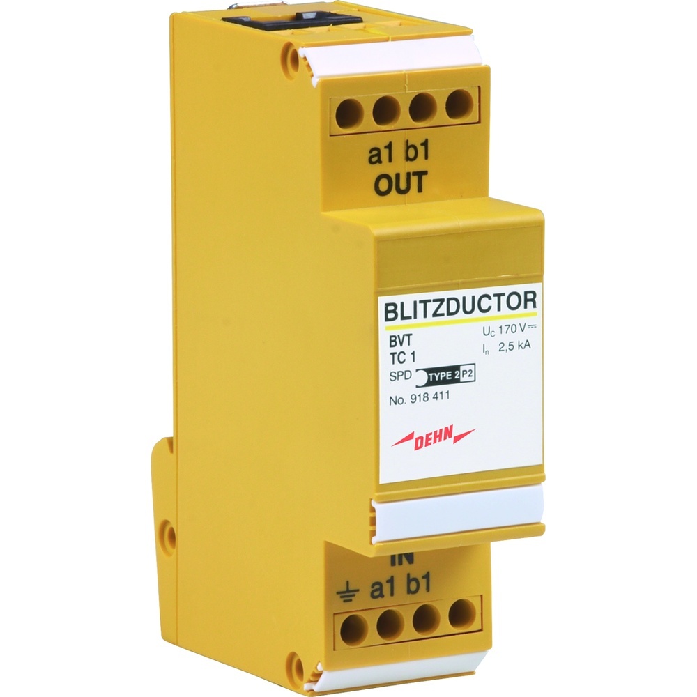 Dehn + Söhne Überspannungsableiter 918411 Typ BVT TC 1