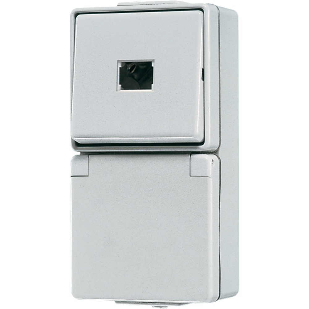 Jung Schutzkontakt Steckdose 671 W