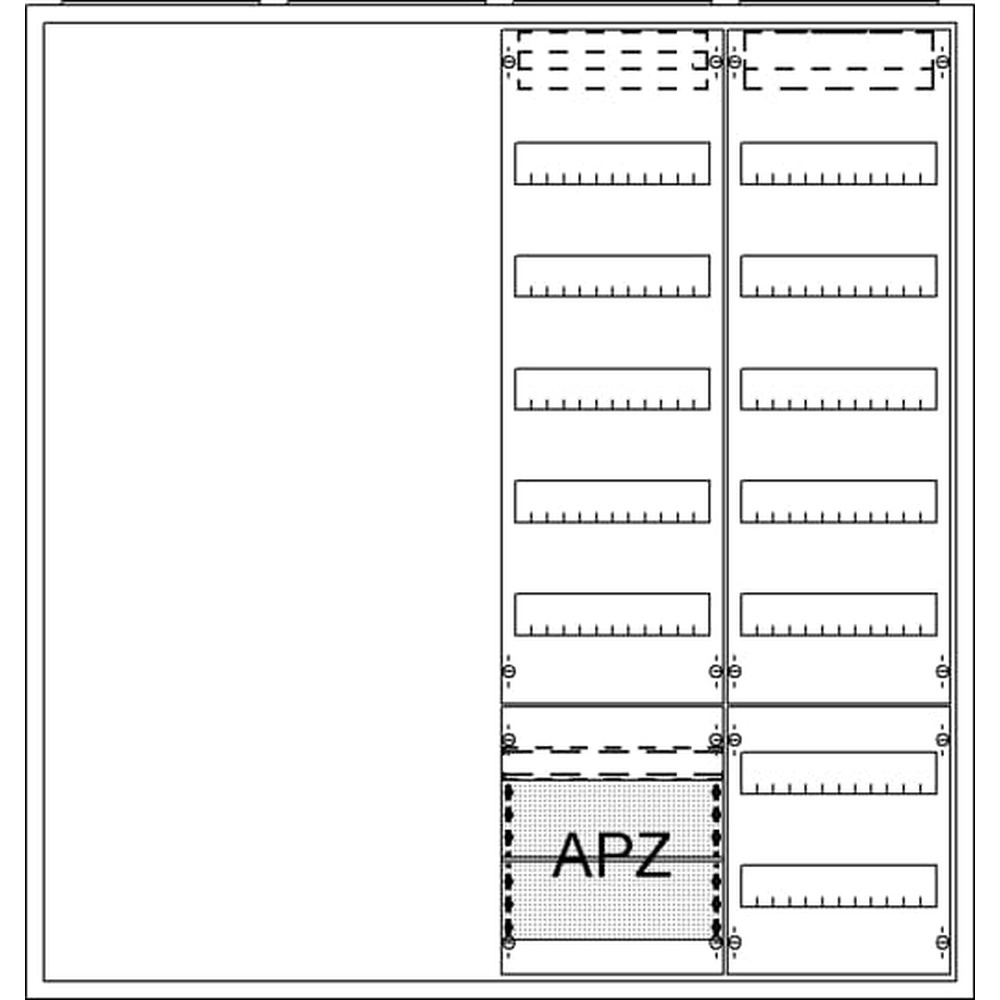 Striebel & John Ausbauschrank 2CPX054296R9999 Typ AA47A2AV